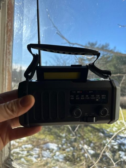 Kundenfoto vom Notfallradio